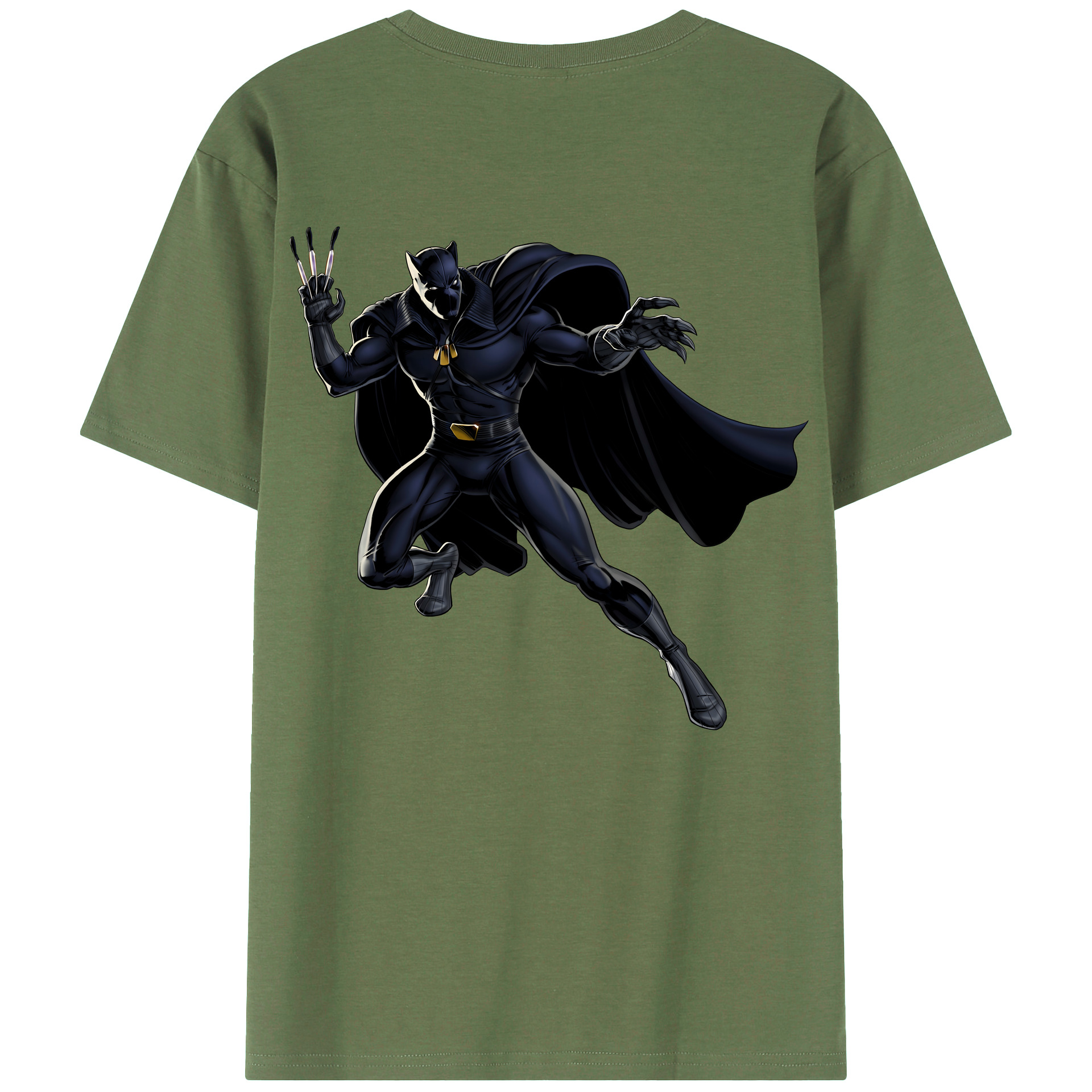 （画像用） アベンジャーズ The Avengers 綿100％ メンズ半袖Tシャツ（バックプリント） 通気性